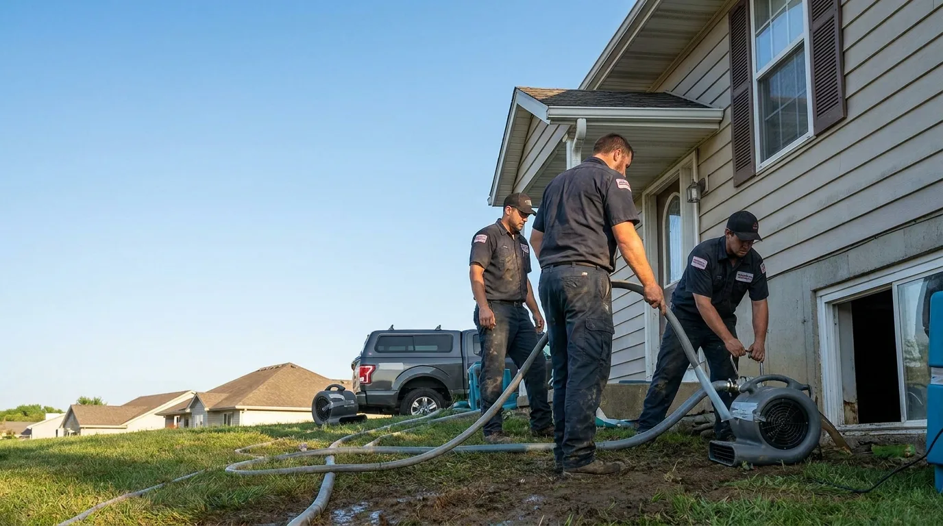 Water Removal in South Bend, TX near me